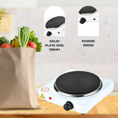 1 0 0 0 W Electric Portable Kitchen Single Hot Plate Hob