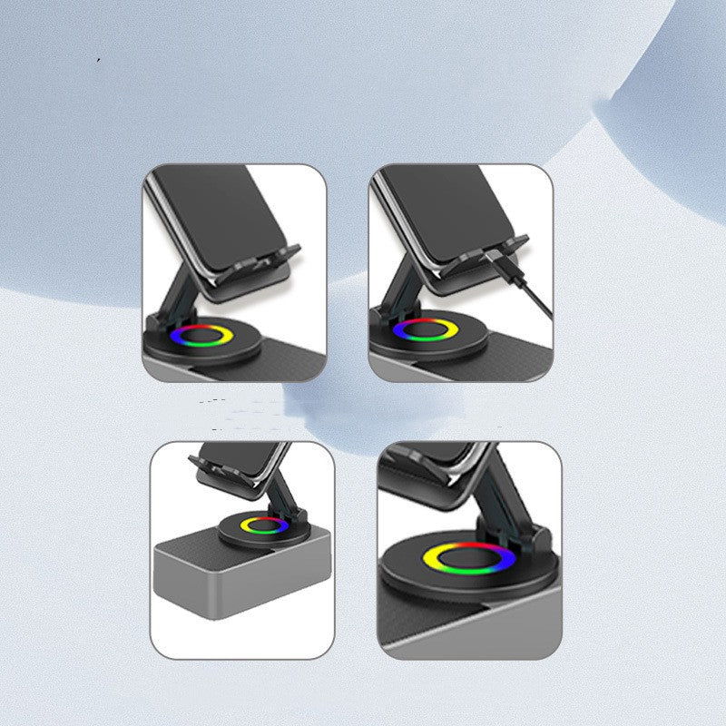 Desktop Tablet Live Stream Stand Small Speaker