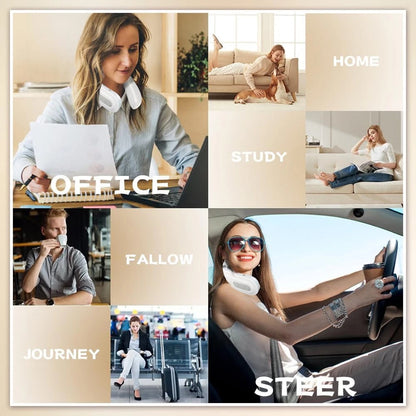 Electric Cervical Neck Pulse Massager Pain Shoulder Relief Body Muscle Relax UK